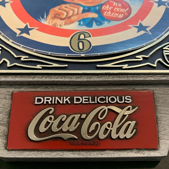 1974 vintage Coca Cola “sprite boy” wall clock